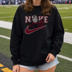 Jason Voorhees Friday The 13th Atlanta Falcons Horror Halloween Football Fan T-Shirt