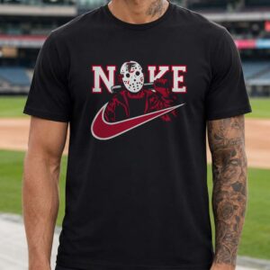 Jason Voorhees Friday The 13th Atlanta Falcons Horror Halloween Football Fan T-Shirt