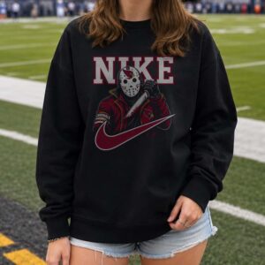 Jason Voorhees Nike Arizona Cardinals Halloween T-Shirt