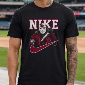 Jason Voorhees Nike Arizona Cardinals Halloween T-Shirt