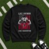 Jaws Atlanta Falcons Eating Saints Panthers Buccaneers NFC South Rivalry T-Shirt