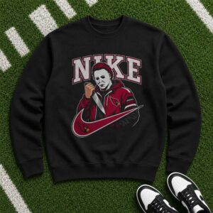 Michael Myers Nike Arizona Cardinals Halloween T-Shirt