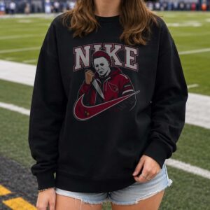 Michael Myers Nike Arizona Cardinals Halloween T-Shirt