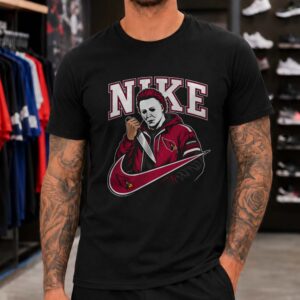 Michael Myers Nike Arizona Cardinals Halloween T-Shirt
