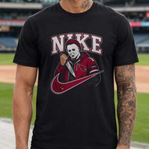 Michael Myers Nike Arizona Cardinals Halloween T-Shirt