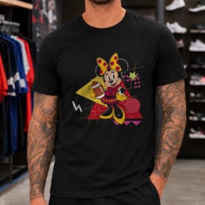 Minnie Mouse Arizona Cardinals Cheerleader Football T-Shirt