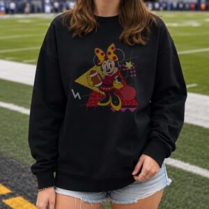 Minnie Mouse Arizona Cardinals Cheerleader Football T-Shirt
