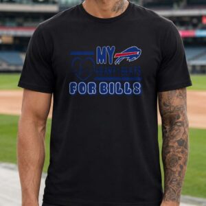 My Heart Beats For Bills Women Buffalo Bills Fan T-Shirt