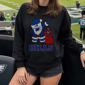 Peanuts Snoopy And Woodstock Champions Trophy Fan Buffalo Bills T-Shirt