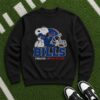 Peanuts Snoopy And Woodstock Christmas Dog House Fan Buffalo Bills T-Shirt Peanuts Snoopy And Woodstock Christmas Dog House Fan Buffalo Bills T-Shirt