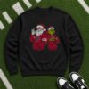 Snoopy And Grinch Atlanta Falcons Christmas Football Fan T-Shirt Snoopy And Grinch Atlanta Falcons Christmas Football Fan T-Shirt