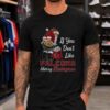 Snoopy Ho Ho Ho Hugging Christmas Tree Atlanta Falcons NFL T-Shirt