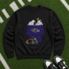 Santa Claus If You Don’t Like Ravens Merry Kissmyass Funny Christmas Baltimore Ravens Fan T-Shirt