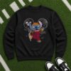 Stitch Rad Like Dad Arizona Cardinals Father_s Day T-Shirt