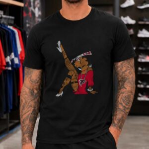 Tattooed Betty Boop Badass Atlanta Falcons NFL Fan T-Shirt