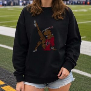 Tattooed Betty Boop Badass Atlanta Falcons NFL Fan T-Shirt