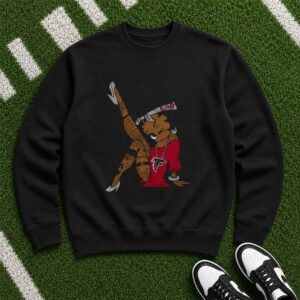 Tattooed Betty Boop Badass Atlanta Falcons NFL Fan T-Shirt