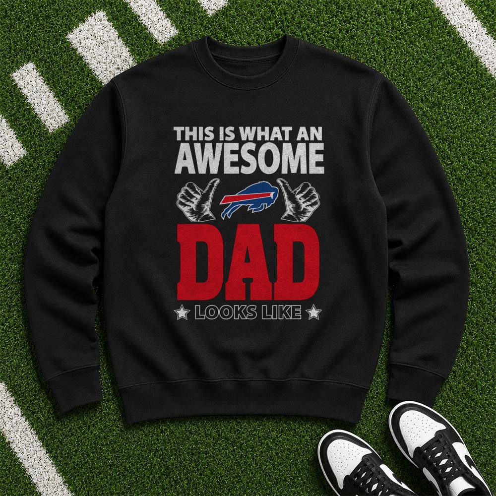 This Is What An Awesome Dad Looks Like Father’s Day Buffalo Bills T-Shirt This Is What An Awesome Dad Looks Like Father’s Day Buffalo Bills T-Shirt