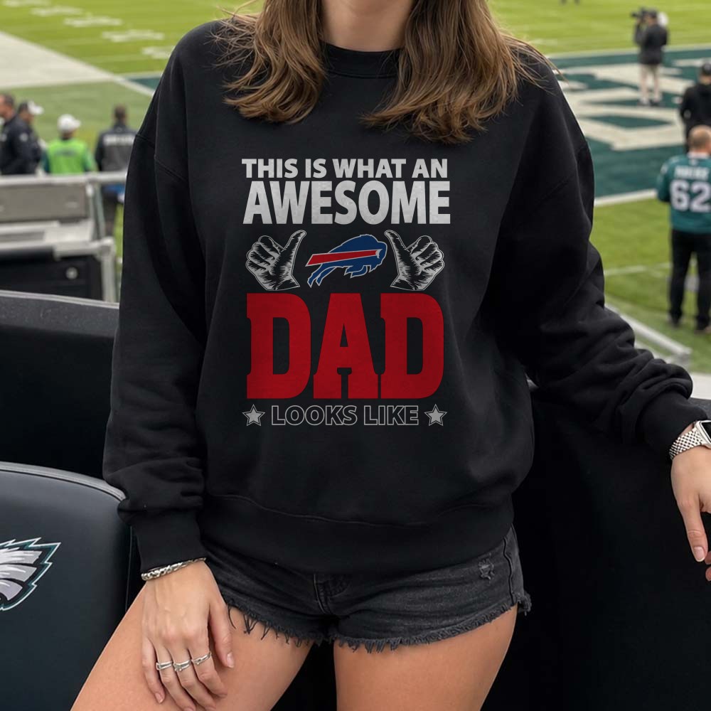 This Is What An Awesome Dad Looks Like Father’s Day Buffalo Bills T-Shirt This Is What An Awesome Dad Looks Like Father’s Day Buffalo Bills T-Shirt