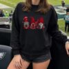 Snoopy Woodstock Atlanta Falcons Valentine’s Day Heart Balloon Scooter T-Shirt