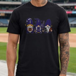 Three Gnomes Gnome Lover Baltimore Ravens Women T-Shirt
