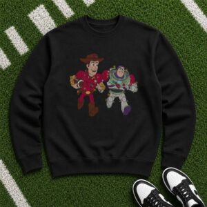 Woody And Buzz Lightyear Arizona Cardinals Christmas T-Shirt