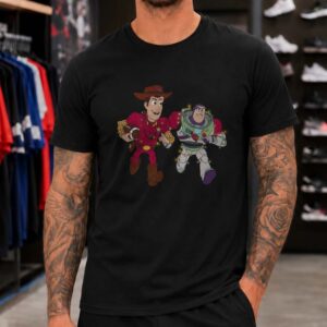 Woody And Buzz Lightyear Arizona Cardinals Christmas T-Shirt