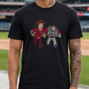 Woody And Buzz Lightyear Arizona Cardinals Christmas T-Shirt