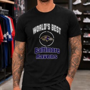 World's Best Baltimore Ravens Fan Proud Die Hard NFL T-Shirt