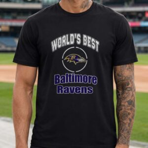 World's Best Baltimore Ravens Fan Proud Die Hard NFL T-Shirt