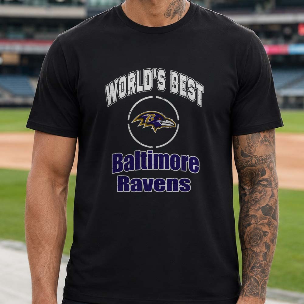 World’s Best Baltimore Ravens Fan Proud Die Hard NFL T-Shirt World’s Best Baltimore Ravens Fan Proud Die Hard NFL T-Shirt